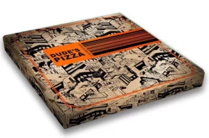 Коробка для пиццы с логотипом